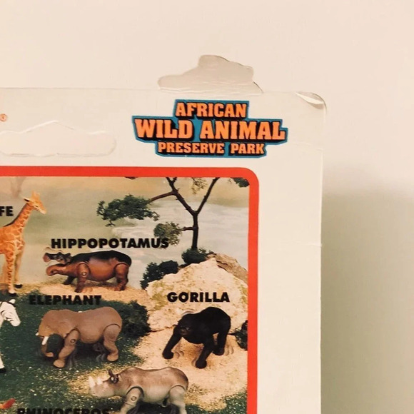 Vtg 1993 Imperial Wild Animal Giraffe Wind Up Action Toy - Picture 8 of 14